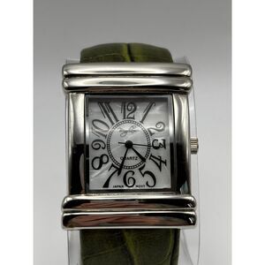 Bingham BW6530 silver and green bangle women's watch, working